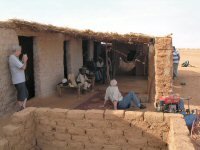 Station-service dans la Bayudah